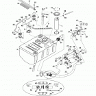 AR210 RX1800AP/RX1800BP Топливный бак