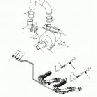 SX210 LAT1100BL Выхлопная система 3