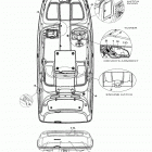 AR210 RX1800AP/RX1800BP Наклейки предупреждения