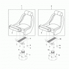 SX210 LAT1100CP/LAT1100DP Поворотные сидения