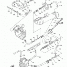 SX192 RM1800CP/RM1800DP Выхлопная система 2