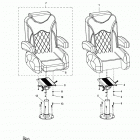 242 LIMITED SAT1800JP Поворотные сидения