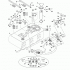 AR240 SXT1800CN/SXT1800BN/SXT1800AN Топливный бак
