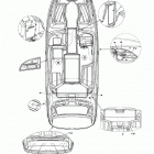 242 LIMITED SXT1800JL Наклейки предупреждения
