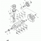 242 LIMITED SXT1800JL Коленчатый вал & Поршень
