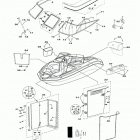AR240 HIGH OUTPUT SXT1800CL/SXT1800AL/SXT1800BL Рулевой отсек