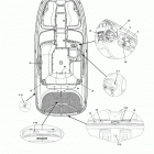 SX210 FRT1100BLK Наклейки предупреждения