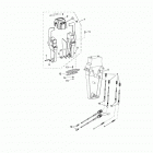AR210 FRT1100AJ Трос управления