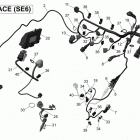 Spyder F3 SE6 Жгут проводов и электрический блок