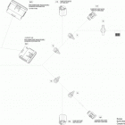 Spyder F3 SE6 electrical harness console