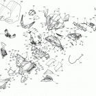 Spyder RTS SE6 body and accessories windshield