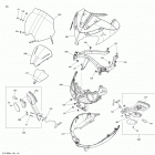 Spyder RSS SE5 body and accessories windshield