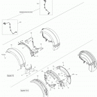 Spyder F3 SE6 body and accessories front fender