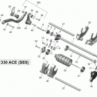 Spyder F3 SE6 shifting system