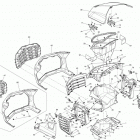 Spyder F3 SE6 body and accessories front storage