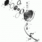 Spyder RSS SE5 clutch release cover