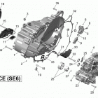Spyder RTS SE6 Кожух сцепления