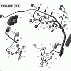 Spyder RTS SE6 Жгут проводов и электрический блок