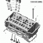 Spyder F3 SM6 Головка цилиндров