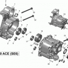 Spyder F3 SE6 gearbox housing