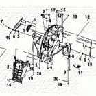 DS 250 front fender international