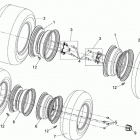 DS 250 wheels and tires