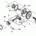 DS 250 Коленвал и поршни