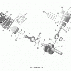 Outlander - Outlander MAX Коленвал и поршни