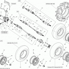 Outlander MAX 1000 EFI LTD Привод передний