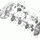 Outlander 500 EFI Коробка передач