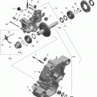 Outlander 800R EFI Редуктор и ведомая пара