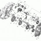 Outlander L 500 EFI Коробка передач