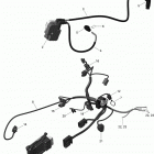 Outlander L 500 EFI engine harness and electronic module outlander