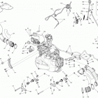 Outlander L MAX 450 EFI Двигатель и крепление