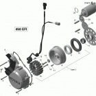 DS 450EFI STD Магнето и электрическийй стартер