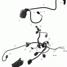 Outlander 800R EFI engine harness and electronic module outlander