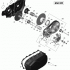 Outlander MAX 650 EFI Трансмиссия