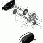 Outlander 1000 EFI Xmr Трансмиссия