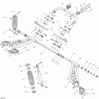 Outlander 6X6 1000 EFI Задняя подвеска