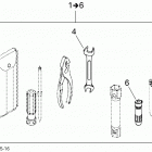 DS 450EFI STD Инструмент