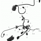 Outlander MAX 650 EFI engine harness and electronic module outlander max