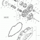 Outlander L MAX 450 EFI Трансмиссия