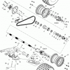 DS 450EFI Xxc, Xmx Привод задний
