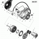 Outlander MAX 650 EFI magneto and electric starter outlander max