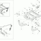 Renegade 1000 EFI Задний ящик для поклажи