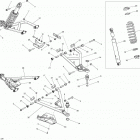 Outlander 6X6 1000 EFI Передняя подвеска