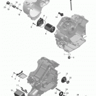 Outlander 1000 EFI Xmr Масляная система