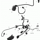 Outlander MAX 1000 EFI LTD engine harness and electronic module outlander max