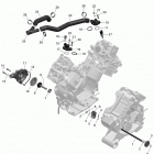 Outlander 1000 EFI Xmr Система охлаждения