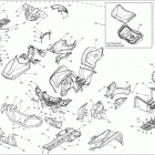 Outlander 6X6 1000 EFI body and accessories, front view